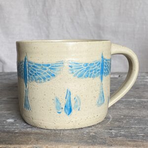 Keramický hrnek, S lehkostí křídel