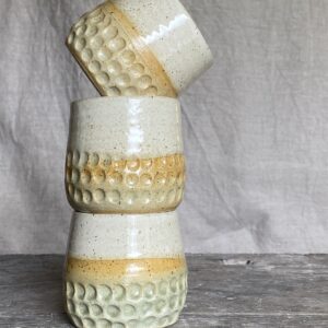 Keramický kalíšek, Dusty green touch